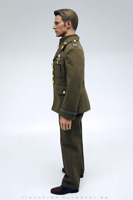 Toyhaven Poptoys Style Series X19 1 6th Scale Wwii Captain Military Uniform Suit A 12 Steve