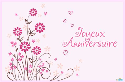 Noces d'argent (25 ans), de perle (30 ans), de rubis (35 ans), d'émeraude (40 ans), de vermeil (45 ans), d'or (50 ans), de diamant (60 ans). carte postale ancienne joyeux anniversaire imprimer gratuite