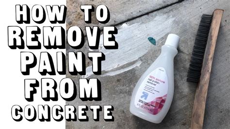 How To Remove Acrylic Paint From Floor