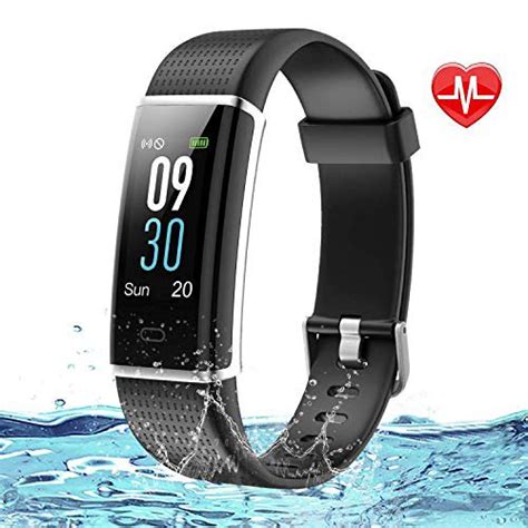 Lintelek Fitness Armband Wasserdicht Ip68 Fitness Tracker Smartwatch
