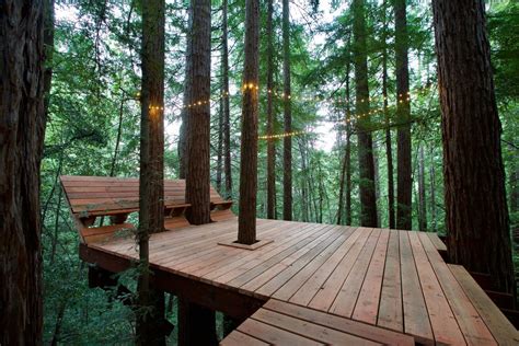 Deck Maravilhoso Tree House Plans Tree House Deck Tree Deck