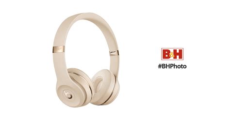 Beats By Dr Dre Solo3 Wireless Headphones Satin Gold Mx462lla