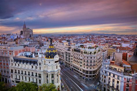 Madrid Cityscape Image Of Madrid Photograph By Rudy Balasko Pixels