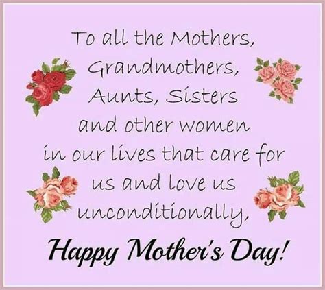 To All The Mothers Grandmothers Happy Mother Day Quotes Happy Mothers Day Wishes