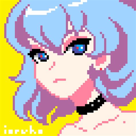 Ioruko Drawings I Made With Dotpict App On My Phone