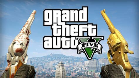 Grand Theft Auto V All Weapons Youtube