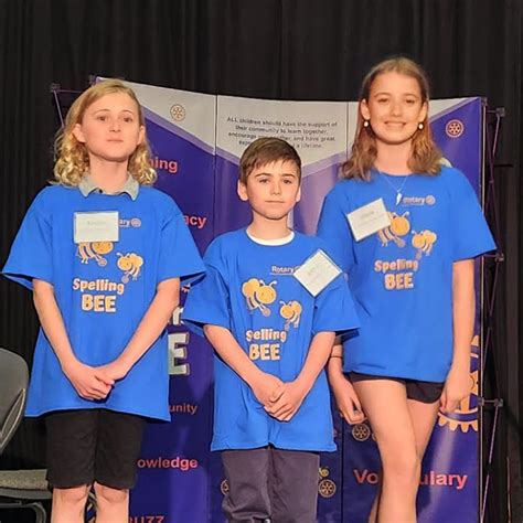 9th Annual Rotary Club Of Peterborough Celebrates Spelling Bee Winners