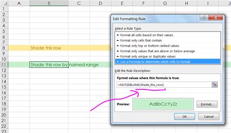 Excel Highlight The Row Of Active Cell Each Time I Select A New Cell