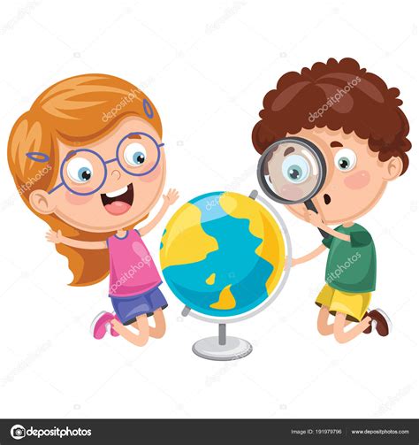 Te llegara un correo de confirmación. Imágenes: ninos estudiando geografia | Ilustraciones ...