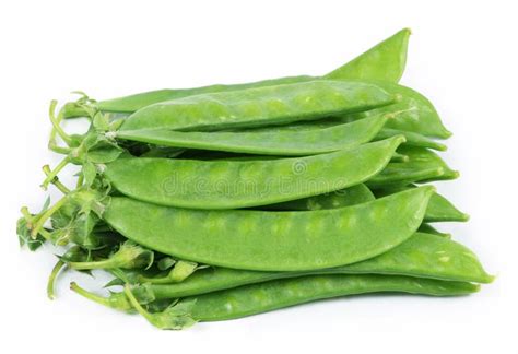 Pea Pods Stock Photo Image Of White Organic Healthy 13580480