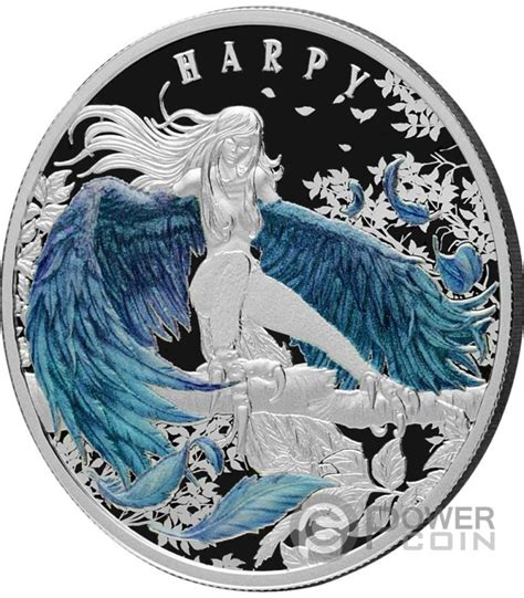 Haunting Harpy 1 Oz Silver Coin 1 Niue 2023