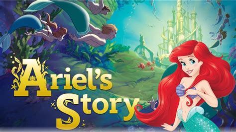 Disney Princess Ariels Story Read Along For Kids Bedtime Story Youtube