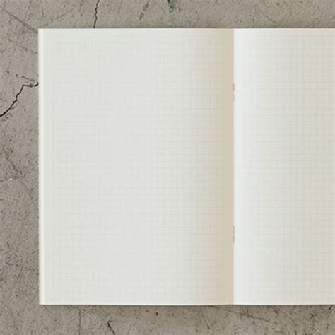 Midori Md Notebook Light A5 Grid 3 Book Set Paper Plus Cloth
