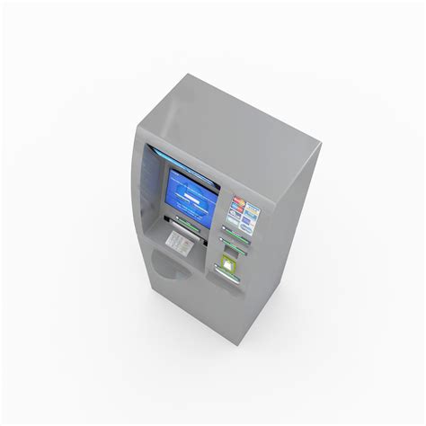 Automated Teller Machine Cash Dispenser Atm Pc2100 Xe Wincor 3d Model