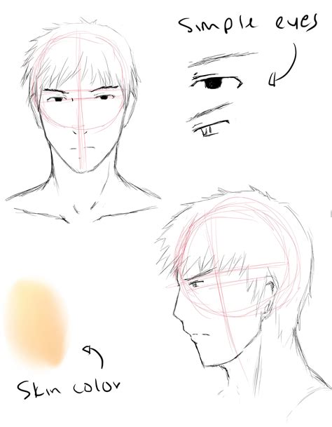 Drawing Reference 1 Male Face By Souijinn Meme Center