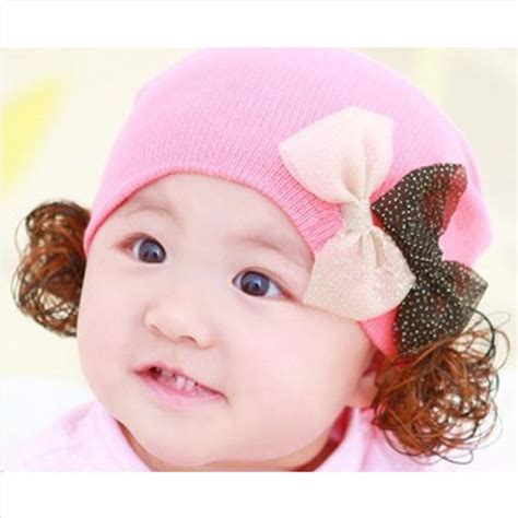 New Fashion Kids Cap Fall Winter Hats For Girls Starry Double Butterfly
