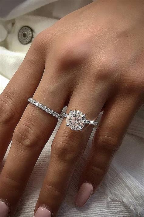 33 Uncommonly Beautiful Diamond Wedding Rings Oh So Perfect Proposal Round White Gold