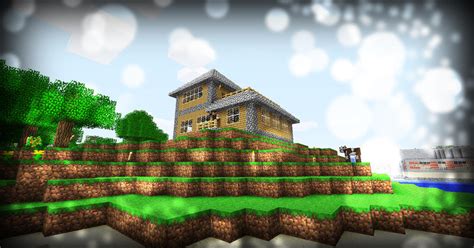 House On Mine Minecraft Wallpaper By Woelim On Deviantart