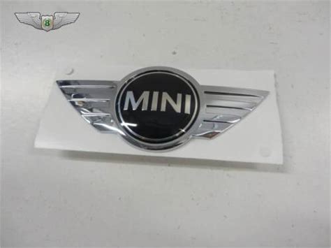 Bmw Mini New Genuine Rear Tailgate Mini Badge Emblem 51147026186 Ebay