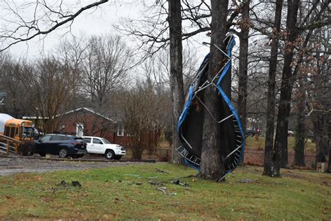 Multiple Dickson homes damaged in storms, possible tornado