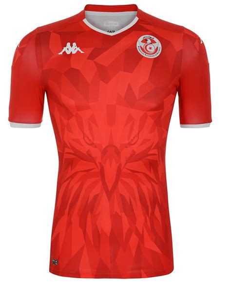 New Tunisia Kit 2020 21 Kappa Unveil Home And Away Jerseys With Eagle