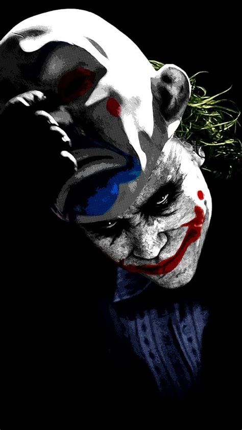 Joker Mask Heath Ledger Hd Hd Phone Wallpaper Rare Gallery