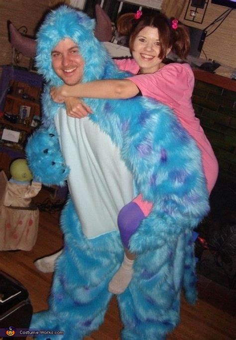 boo and sully from monsters inc couples halloween costume