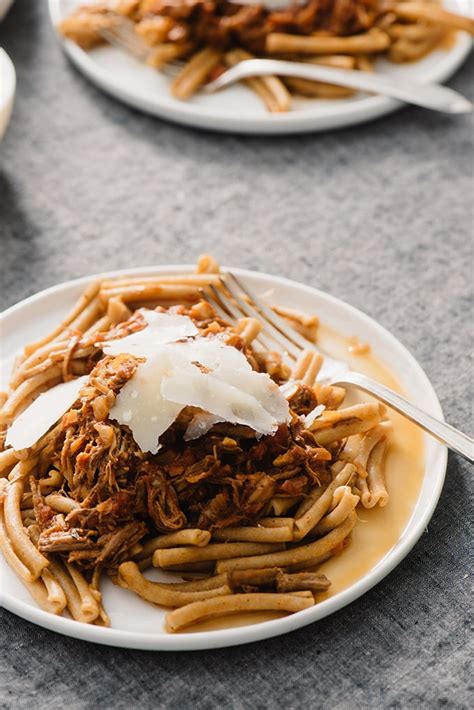 All you need is some cheese, mustard, and of course. Pulled Pork Ragu (Using Leftover Pork)￨Our Salty Kitchen