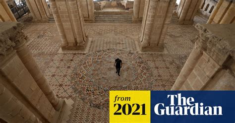 Huge Restored Mosaic Unveiled In Jericho Desert Castle Palestinian