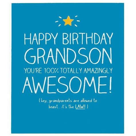 Pin By Doug Rose Wood On Card Verses Grandson Birthday Quotes Happy