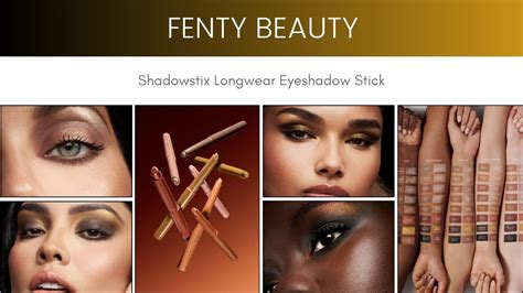 Fenty Beauty Shadowstix Longwear Eyeshadow Stick YouTube