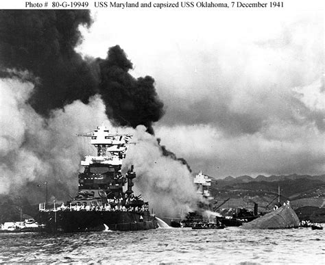 asisbiz pearl harbor archive usn photos showing the devastation caused by ijn attack on perl