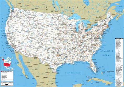 Road Map Of The United States Zip Code Map All In One Photos