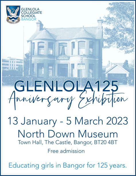 Glenlola 125 Anniversary Exhibition Glenlola Collegiate