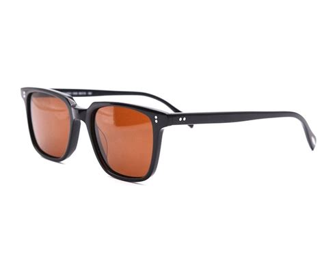 Vintage Square Sunglasses Men And Women Polarized Lens S6801 Black