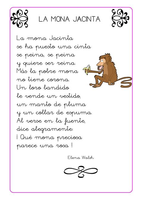 54 Poemas Cortos Para Niños Poesias Infantíles Bonitas Paraniñ