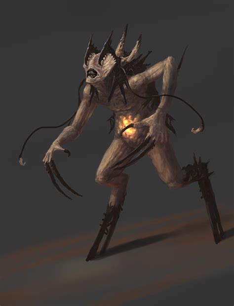 Horror Creature Concept 1 By Cloister On Deviantart