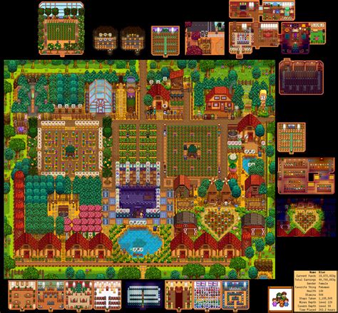 Stardew valley, Stardew valley layout, Stardew valley farms