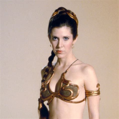 Carrie Fisher Didnt Love That Famous Gold Bikini As Much As You Did