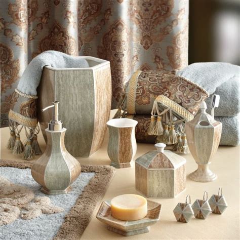 Bathroom set collections & accessories. Bathroom Collection Sets croscill laviano aqua bath ...