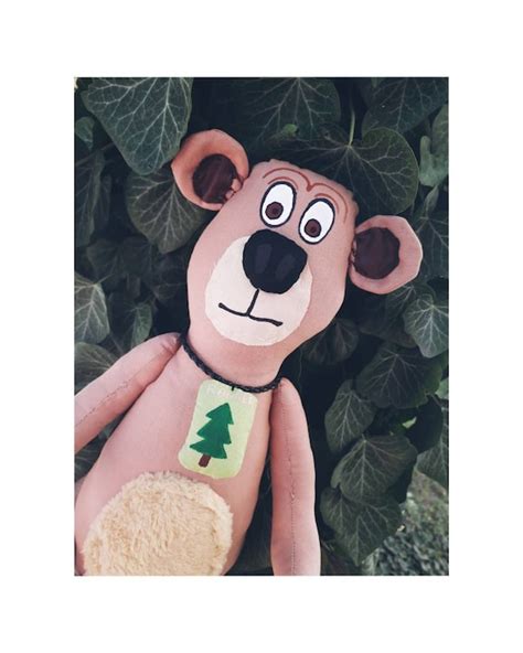 Grizzy And The Lemmings Grizzy Lemmings Bear Soft Toy Etsy