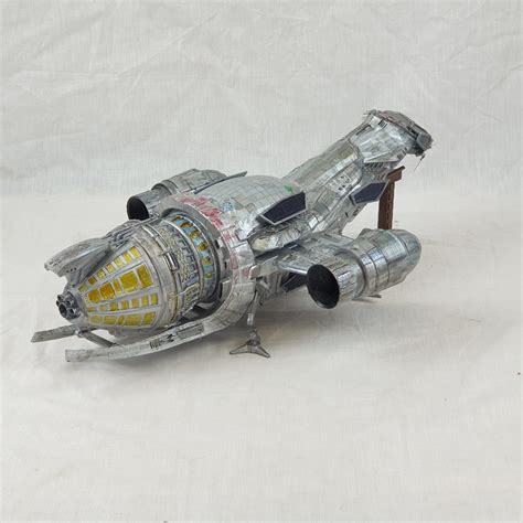 Hand Built And Painted Model Of The Serenity A Firefly Class Spaceship