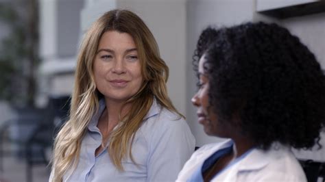 Meredith Offers Griffith Some Support Greys Anatomy Youtube