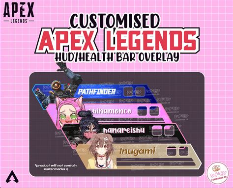 Customizable Apex Legends Custom Health Bar Overlay For Etsy