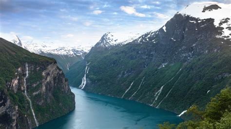 Mountains Landscapes Nature Norway Rivers Fjord