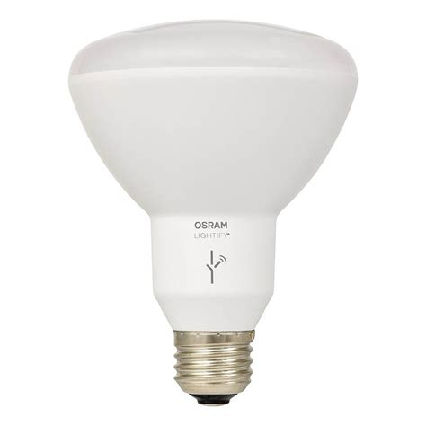 Sylvania Lightify Br30 Onoffdim Smart Led Reflector Bulb Needs Hub