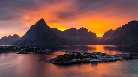 Wallpaper Engine Sunset In Norway 4k Timelapse Youtube