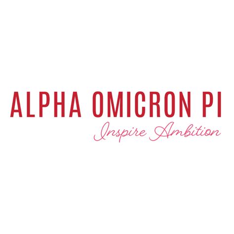 Alpha Omicron Pi Font