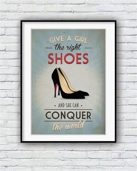 Marilyn Monroe Poster Marilyn Monroe Quote Motivational Print Shoe Quote T Ideas For Wom