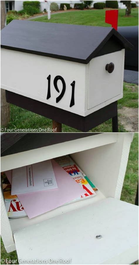 15 Amazingly Easy Diy Mailboxes That Will Improve Your
